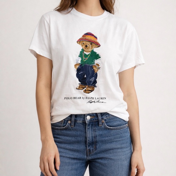 Polo Ralph Lauren Other - Polo by Ralph Lauren White Tee with Bear Design